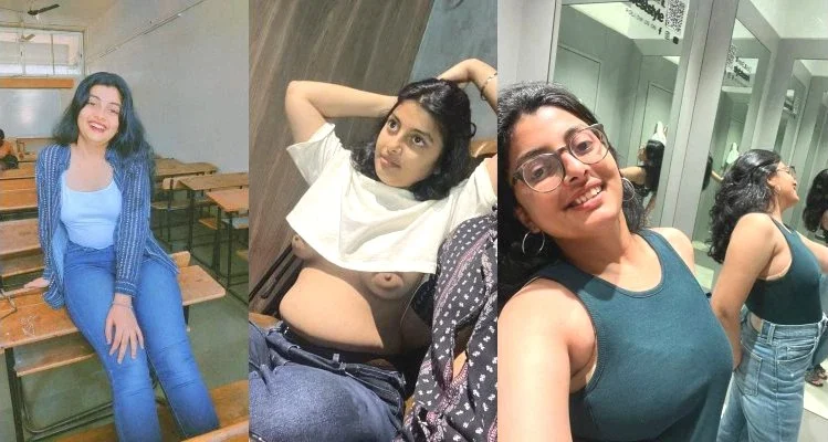 Hot Desi Girl Boobs Pressing and Fingering Video