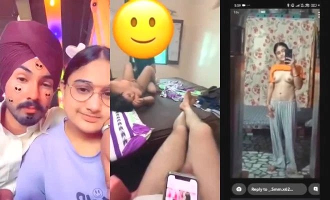Punjabi Girl Threesome Fucking Video