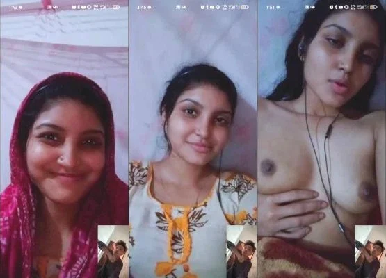 Sexy Desi Girl Shows Boobs On VC Video