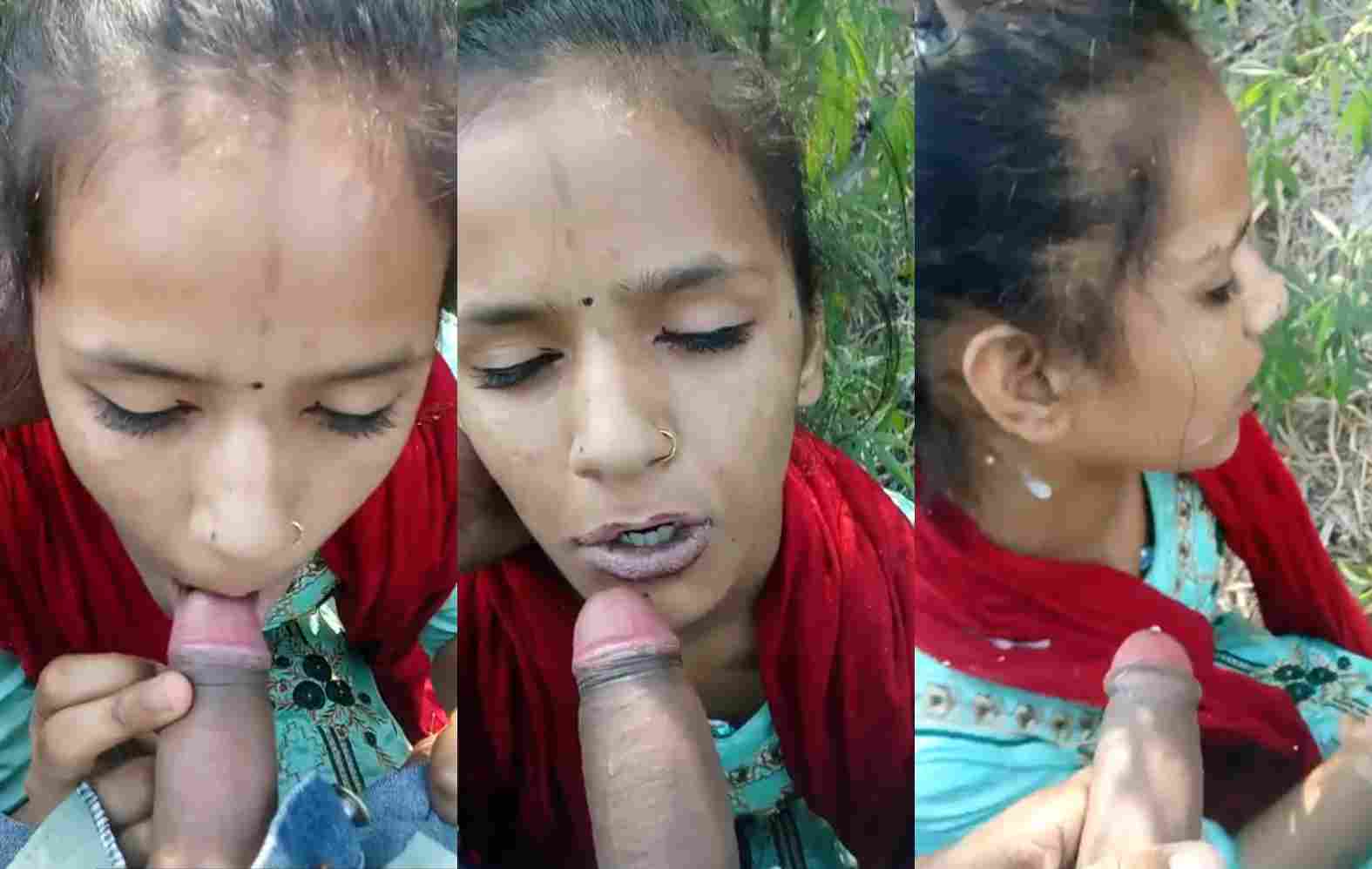 Dehati local Village Girl Blowjob MMS Video