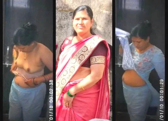 Desi Bhabhi Bathing Capture HD Video