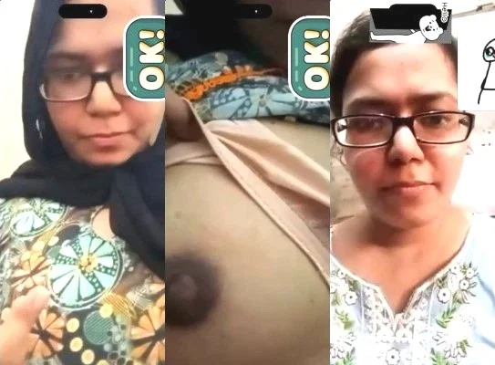 Desi Bhabhi Shows Boobs On Vc HD Video