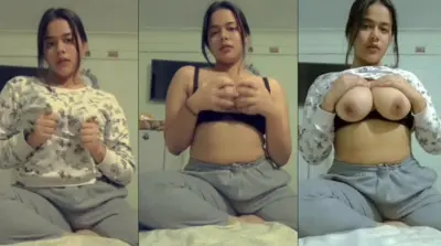 Indian Big Boobs Beautiful Girl Exposed Herself HD
