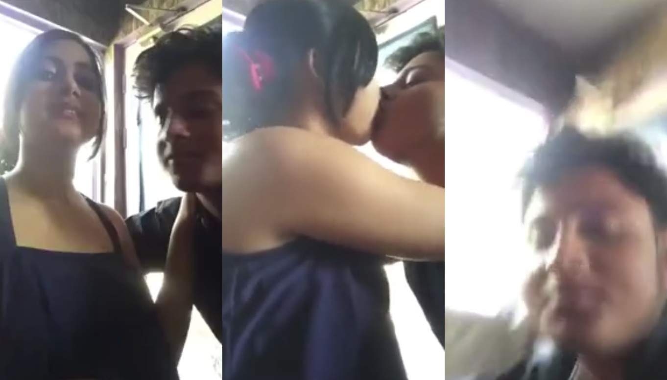 Viral Pune girl hard kissing HD Video