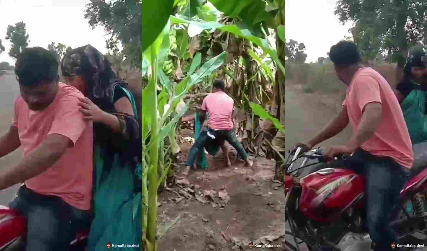 Desi Couple Sex inside Banana Jungle HD