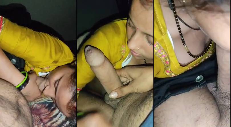 Desi Housewife Viral Blowjob Porn HD