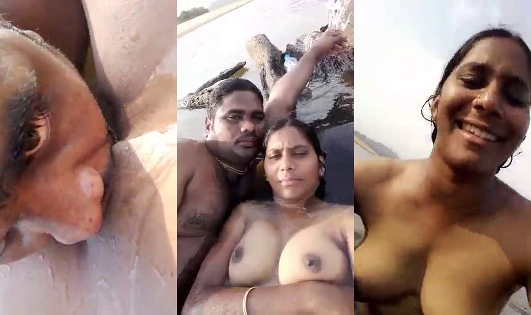 Desi Village Couple Sex in River HD