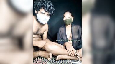Tamil Husband and Wife have Live Sex on Strip HD