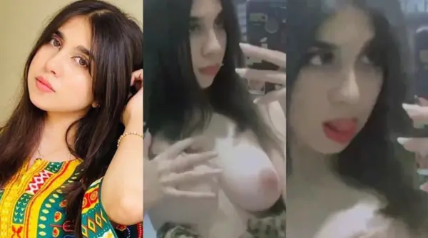 Desi Girl Flashing her Tits Naked HD