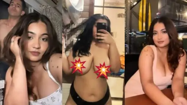 Beautiful Thick Figure Babe Showing Big Boobs HD