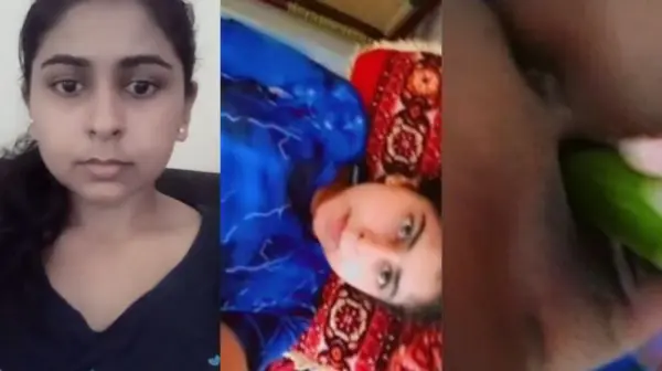 Desi Girl Cucumber in her Pussy HD