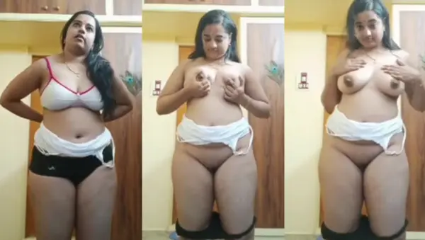 Moti Tamil Ladki ke Boobs aur Chut ka Closeup Dikha HD